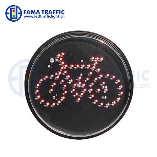 โมดูลไฟจราจร LED สำหรับจักรยาน สีเขียว สีแดง สีเหลือง