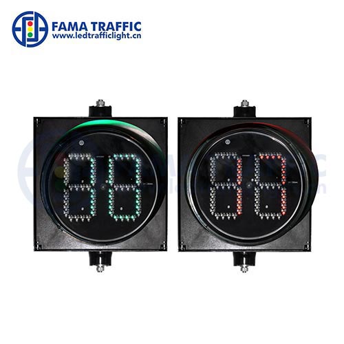 มิเตอร์นับถอยหลัง LED สองสีสองหลักขนาด 300 มม.