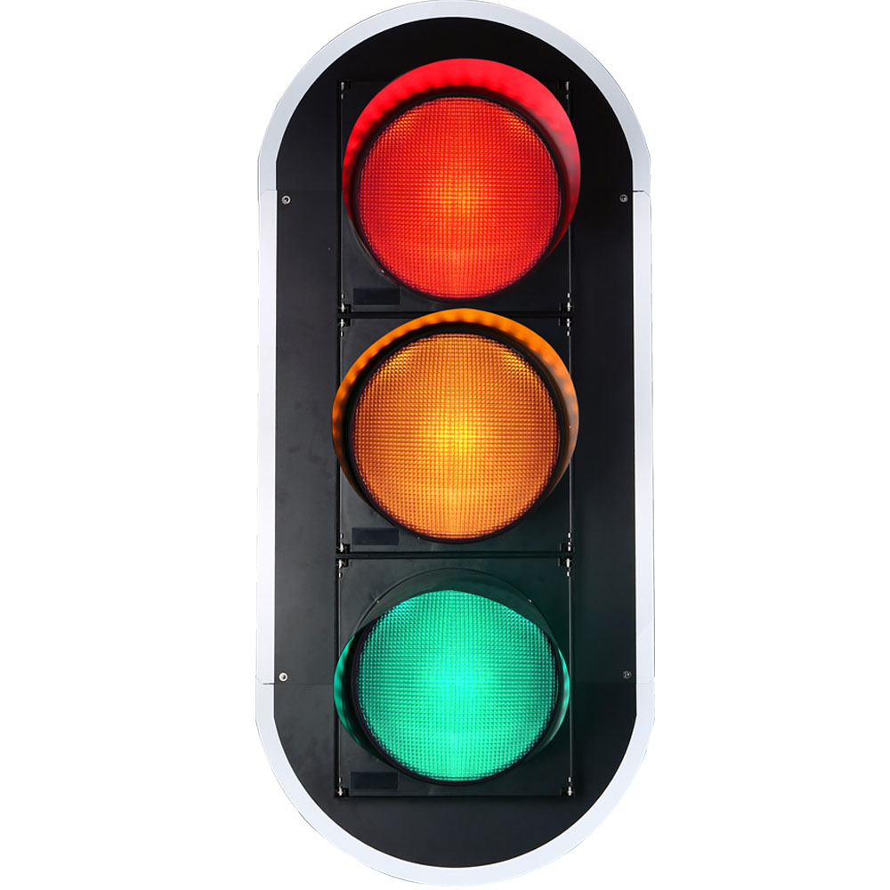 ไฟจราจรทรงกลมสีแดง/เหลือง/เขียวฟลักซ์สูง