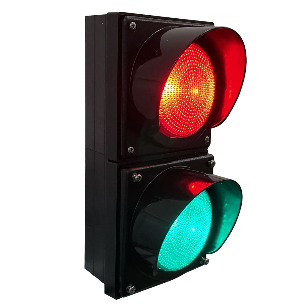 ไฟจราจรลูกบอลเต็มสีแดง/เขียวฟลักซ์สูง (สองชุด)