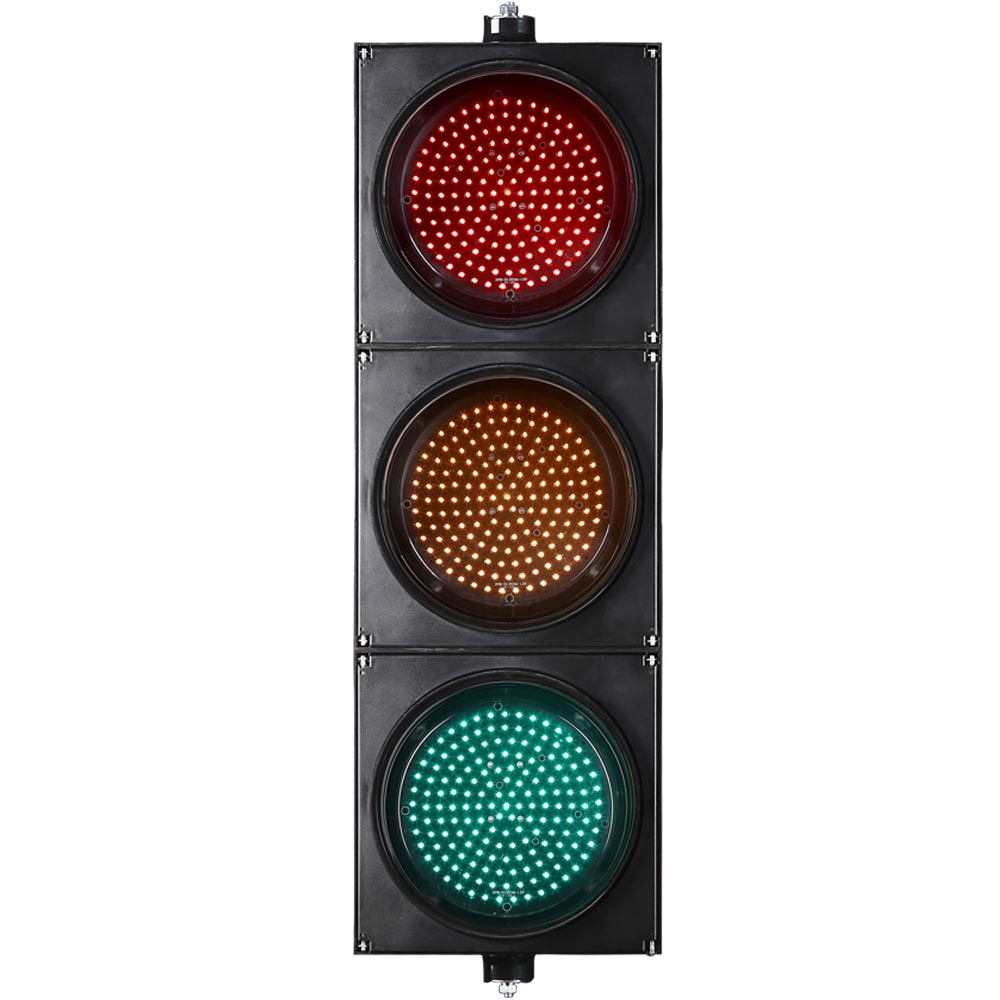 ไฟจราจรทรงกลมสีแดง/เหลือง/เขียวกำลังต่ำ