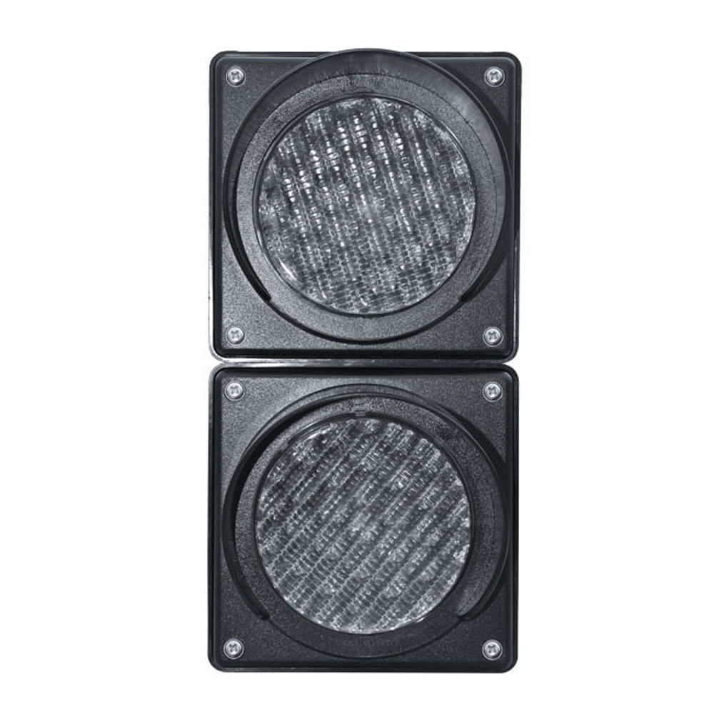 ไฟจราจรทรงกลมสีแดง/เขียวกำลังต่ำ (สองชุด)