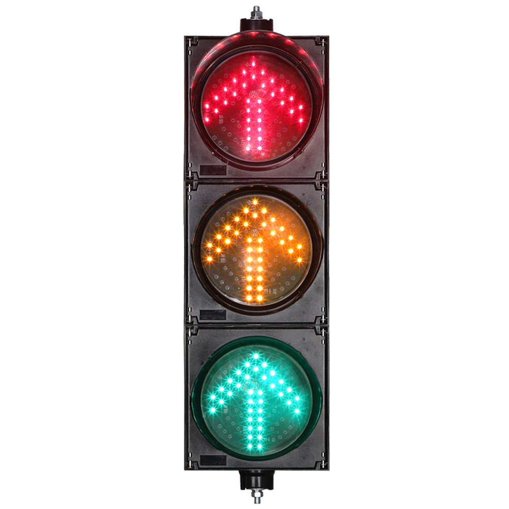 ไฟจราจรลูกศรสีแดง/เหลือง/เขียวกำลังต่ำ