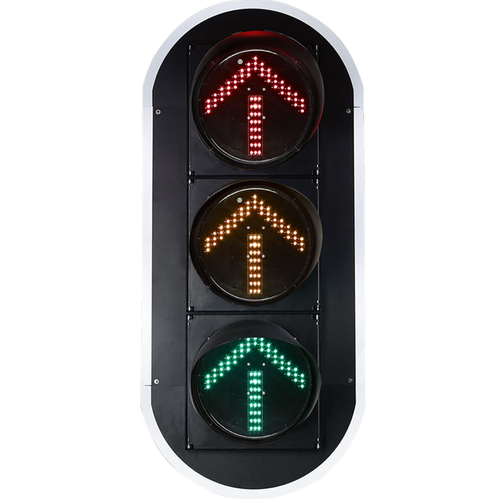 ไฟจราจรลูกศรสีแดง/เหลือง/เขียวกำลังต่ำ