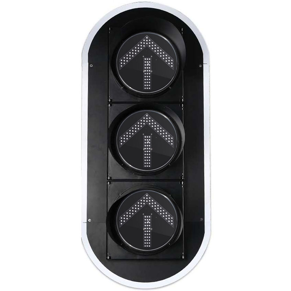 ไฟจราจรลูกศรสีแดง/เหลือง/เขียวกำลังต่ำ