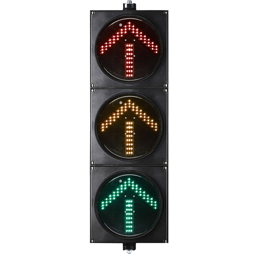 ไฟจราจรลูกศรสีแดง/เหลือง/เขียวกำลังต่ำ