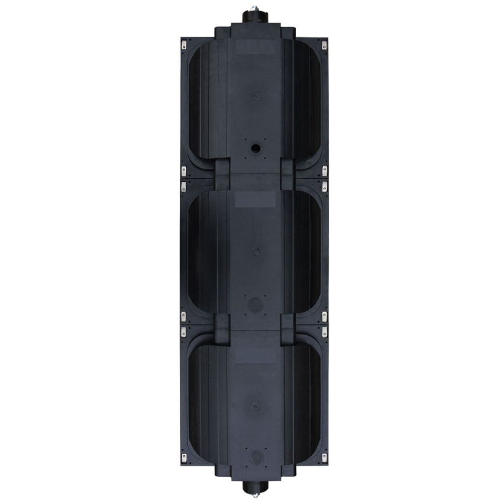 ไฟจราจรทรงกลมสีแดง/เหลือง/เขียวกำลังต่ำพร้อมระบบนับเวลาถอยหลังแบบดอทเมทริกซ์