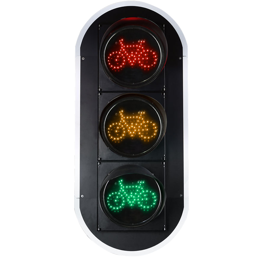 สัญญาณไฟจราจรจักรยานกำลังต่ำ