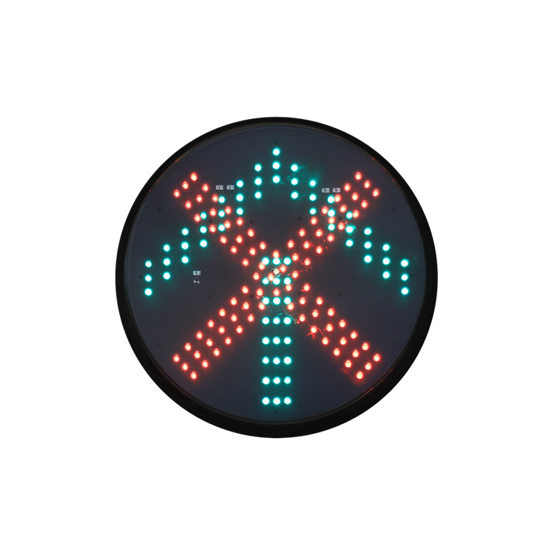 โมดูลไฟจราจรกากบาทสีแดงและลูกศรสีเขียวพลังงานต่ำ