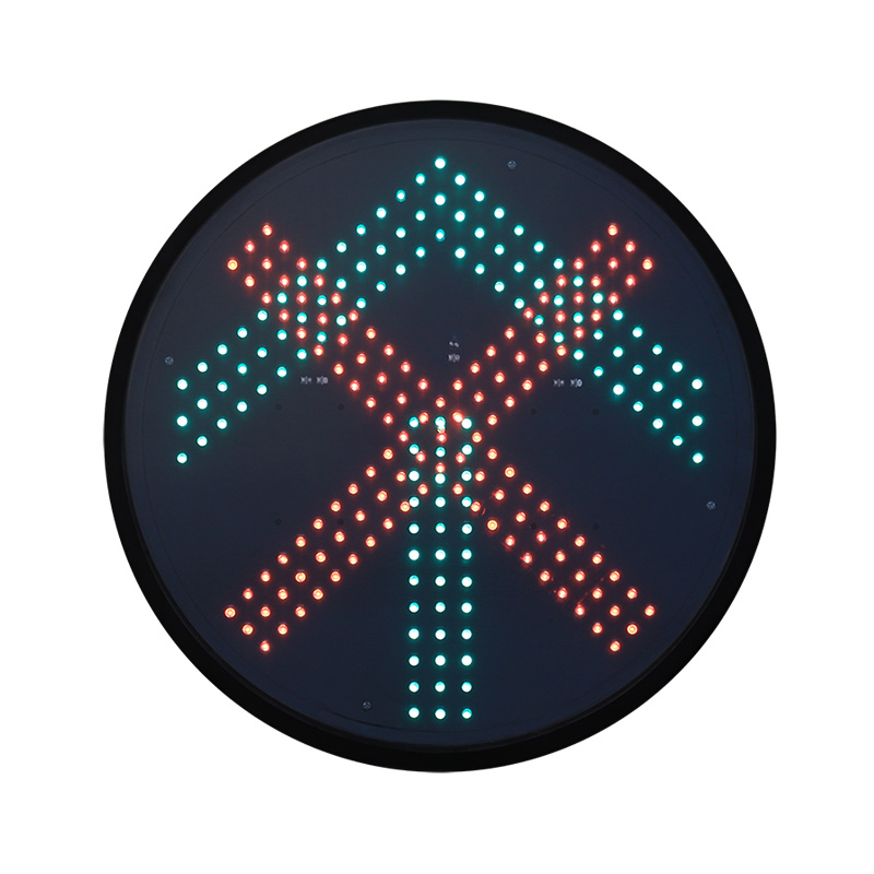 โมดูลไฟจราจรกากบาทสีแดงและลูกศรสีเขียวพลังงานต่ำ