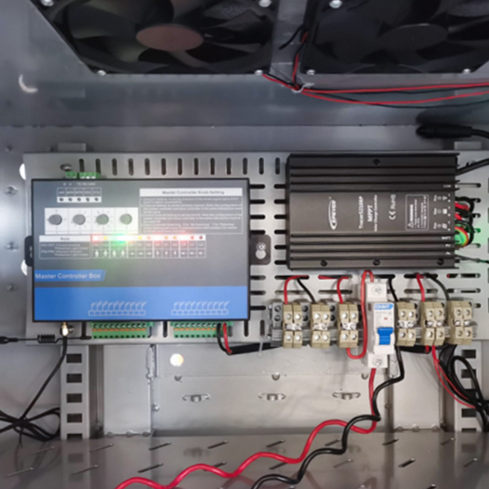 ตัวควบคุมสัญญาณไฟจราจรไร้สาย