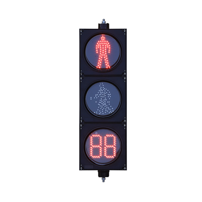 ไฟจราจรสำหรับคนเดินถนนพลังงานต่ำพร้อมตัวจับเวลาถอยหลัง