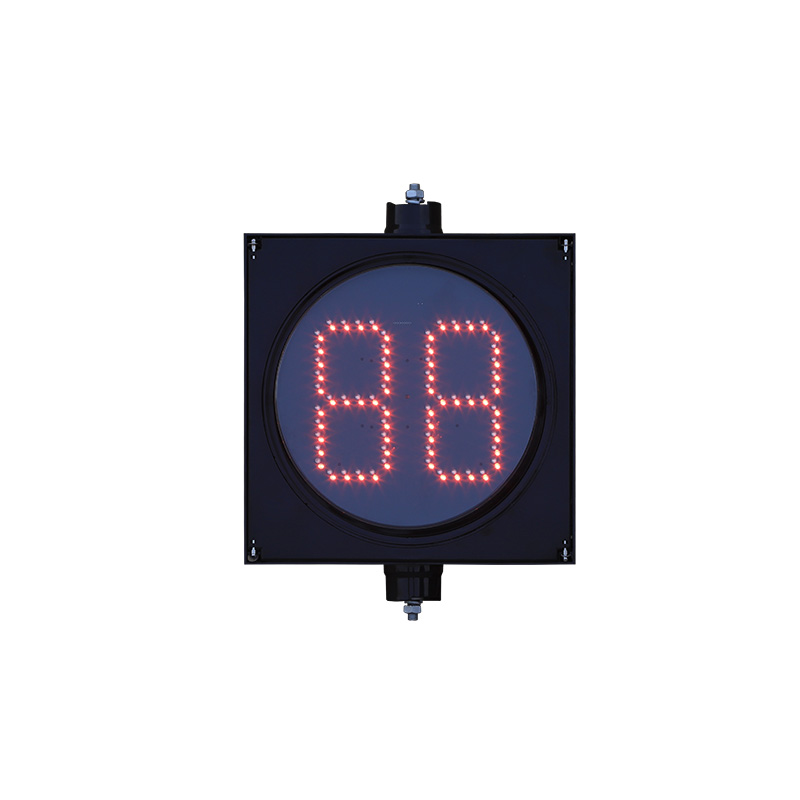 ไฟจราจรแบบนับถอยหลังประเภทเซ็กเมนต์ (ประเภทแกนกลาง)