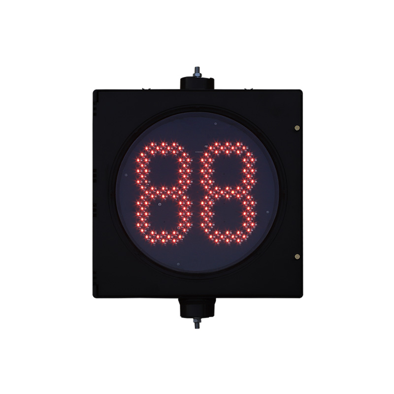 ไฟจราจรแบบนับถอยหลังประเภทเซ็กเมนต์ (ประเภทแกนกลาง)