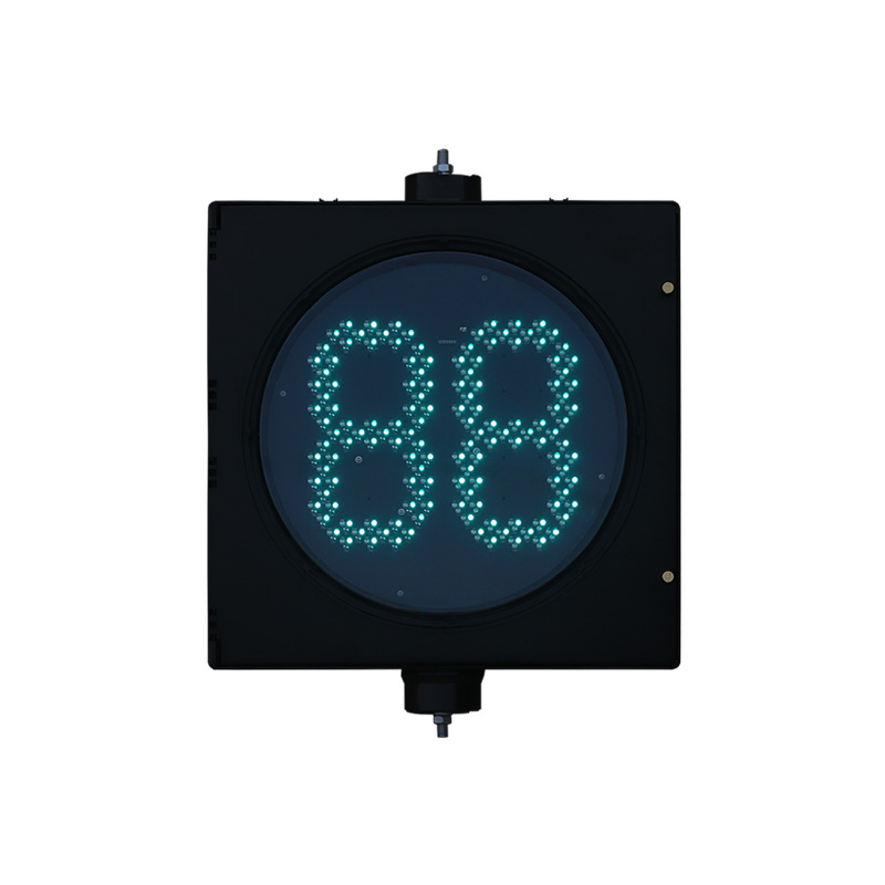 ไฟจราจรแบบนับถอยหลังประเภทเซ็กเมนต์ (ประเภทแกนกลาง)