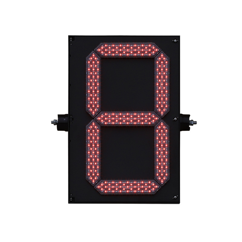 ไฟจราจรแบบนับถอยหลังประเภทเซ็กเมนต์ (แบบกล่อง)