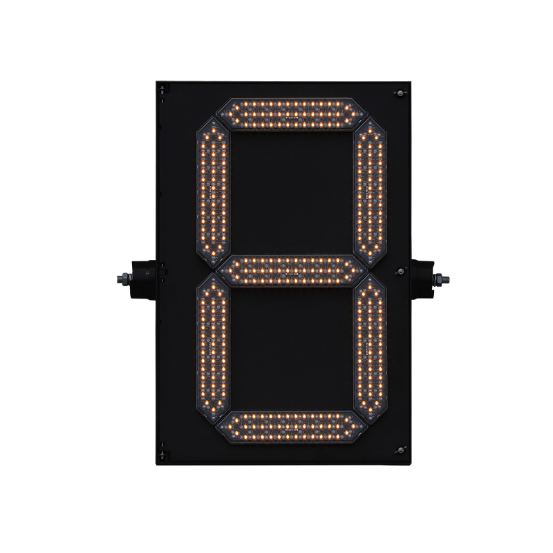 ไฟจราจรแบบนับถอยหลังประเภทเซ็กเมนต์ (แบบกล่อง)