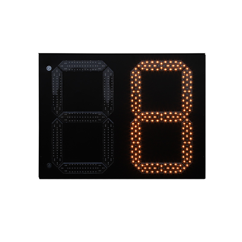 ไฟจราจรแบบนับถอยหลังประเภทเซ็กเมนต์ (แบบกล่อง)