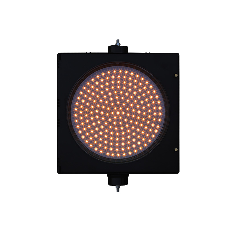 ไฟกระพริบสีเหลืองพลังงานแสงอาทิตย์