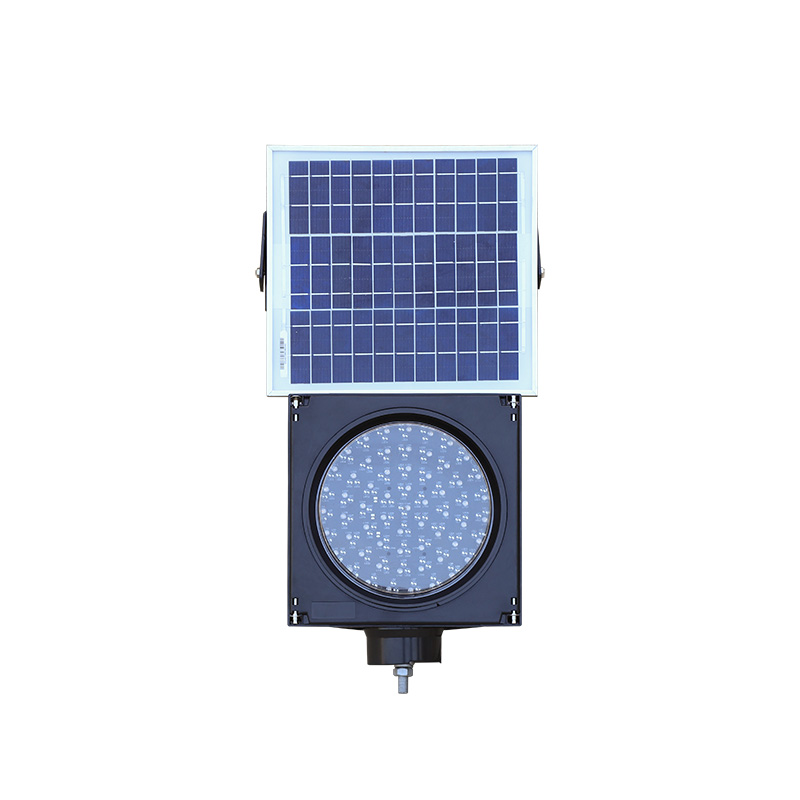 ไฟกระพริบสีเหลืองพลังงานแสงอาทิตย์