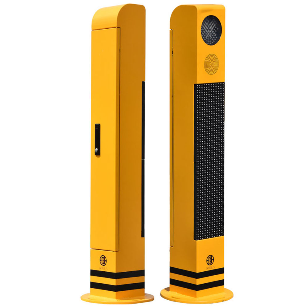 เสาไฟคนเดินพร้อมฉากกั้นแบบโมดูลาร์