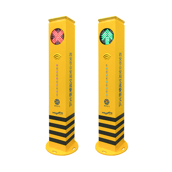 เสาไฟคนเดินถนน