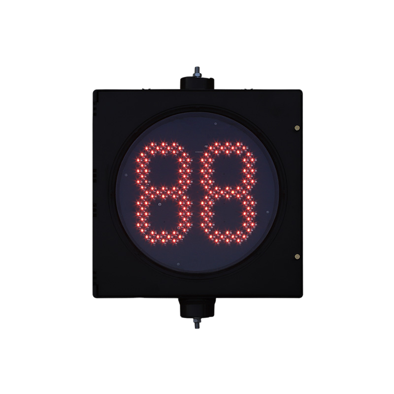 ไฟจราจรแบบนับถอยหลังประเภทเซ็กเมนต์ (ประเภทแกนกลาง)