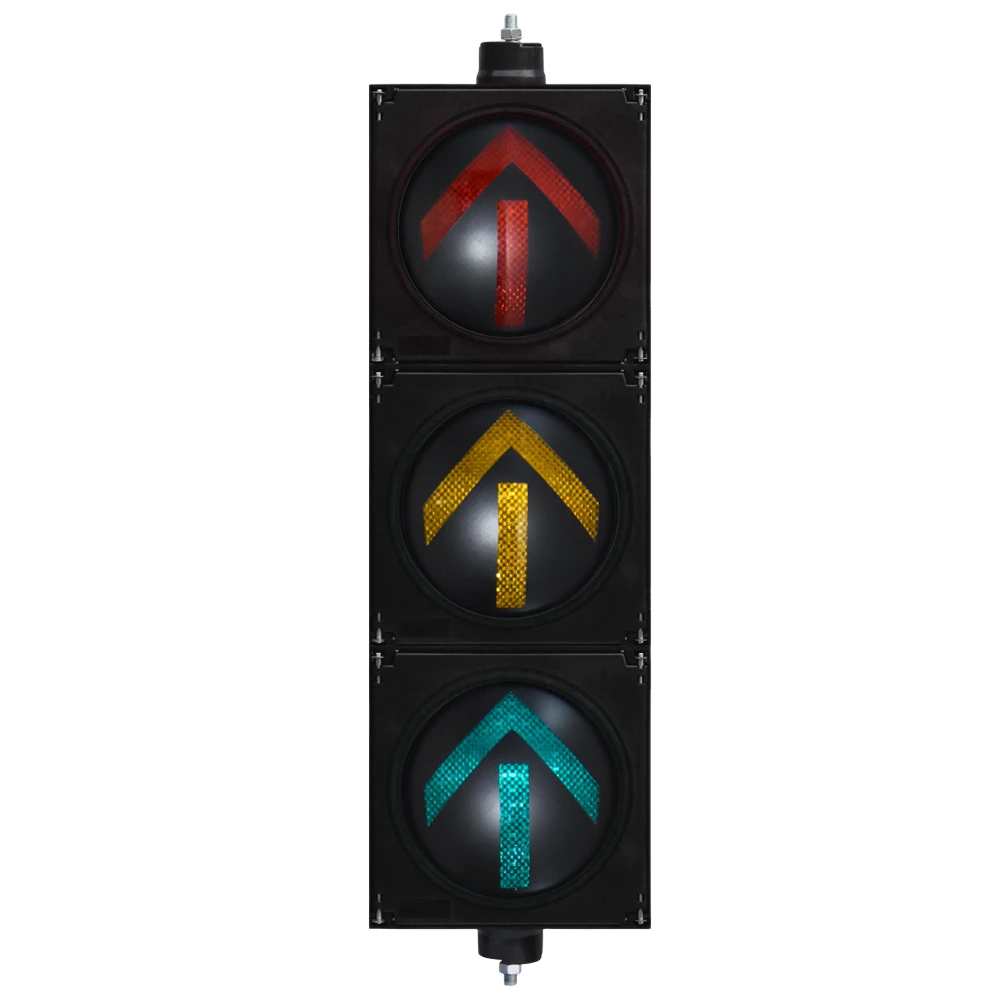 ไฟจราจรลูกศรสีแดง/เหลือง/เขียวฟลักซ์สูง