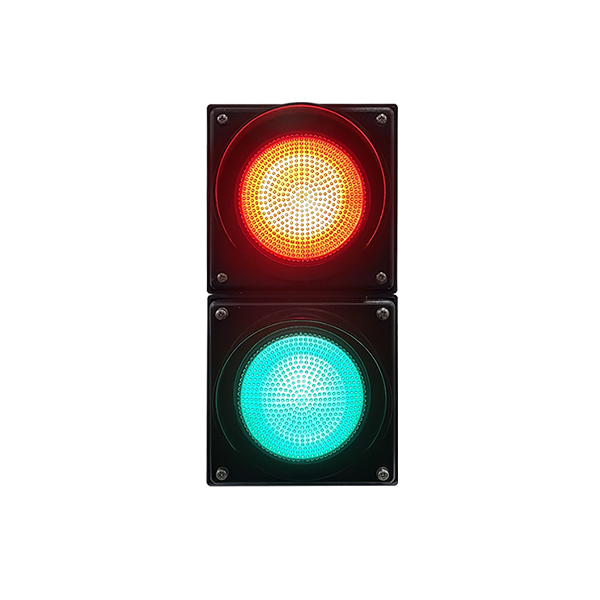 สัญญาณไฟจราจรแบบลูกบอลสีแดง/เขียวความสว่างสูง (สองชุด)