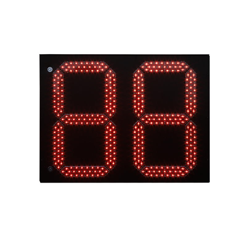 สัญญาณไฟจราจรนับถอยหลังแบบแบ่งช่วง (แบบกล่อง)