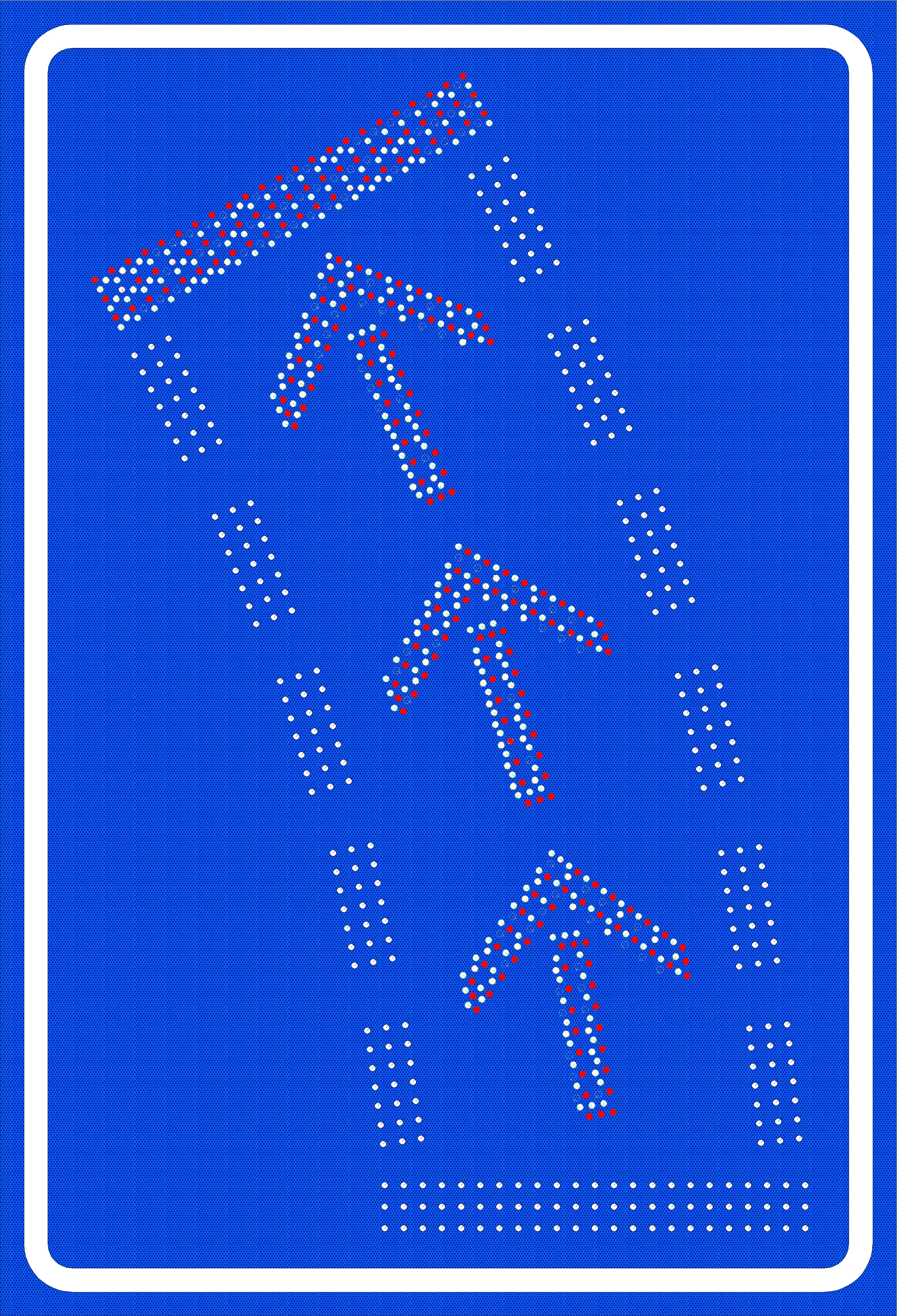 ป้ายเลี้ยวซ้ายหรือป้ายตรงไป