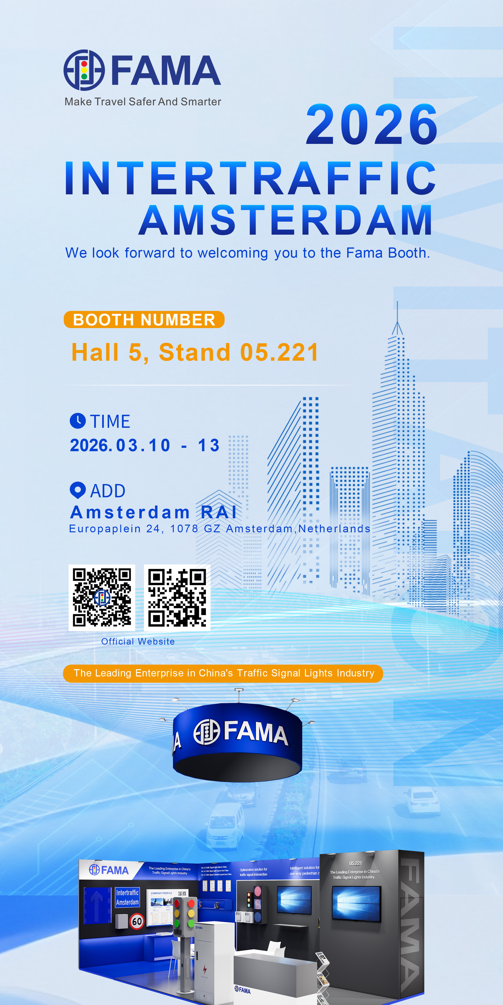 FAMA ร่วมจัดแสดงในงาน Intertraffic 2026