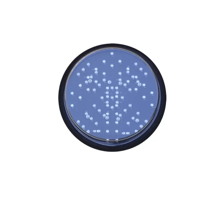 สัญญาณไฟจราจรสีแดงและลูกศรสีเขียว